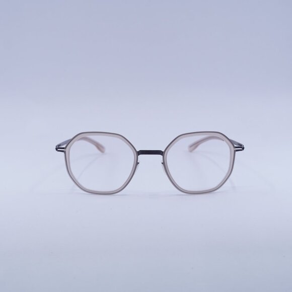 Ic! Berline RAJA D0094H 301 Eyeglasses Aubergine Ice Tea Matte 48mm Round Frame - Picture 2 of 11